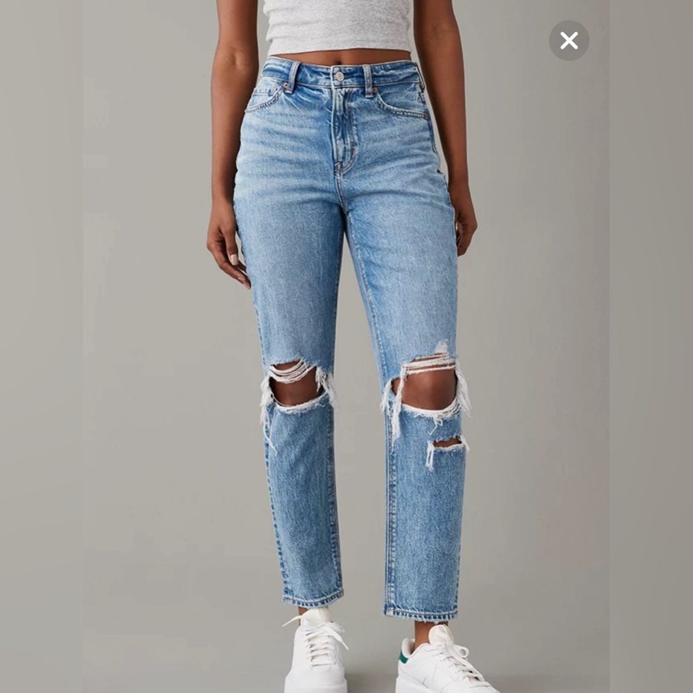 🦅 American Eagle Strigid Mom Jeans